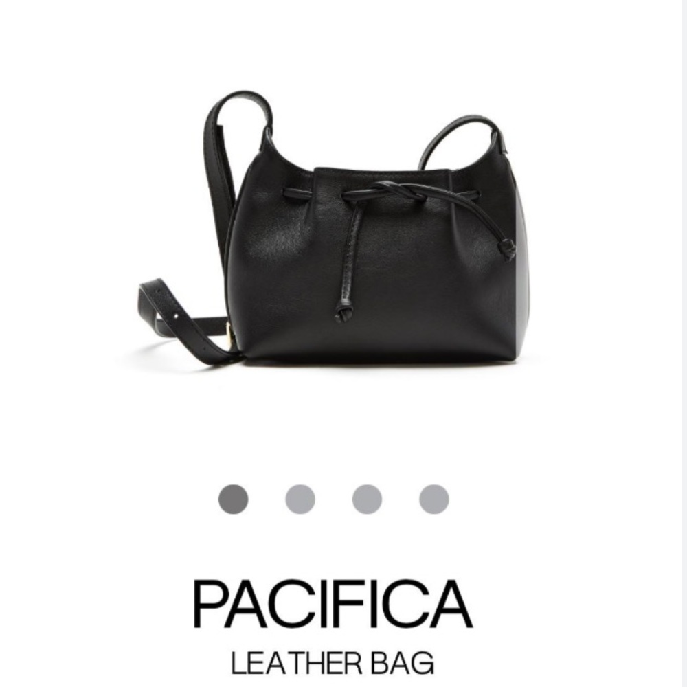 La Canadienne small bucket leather bag NWT